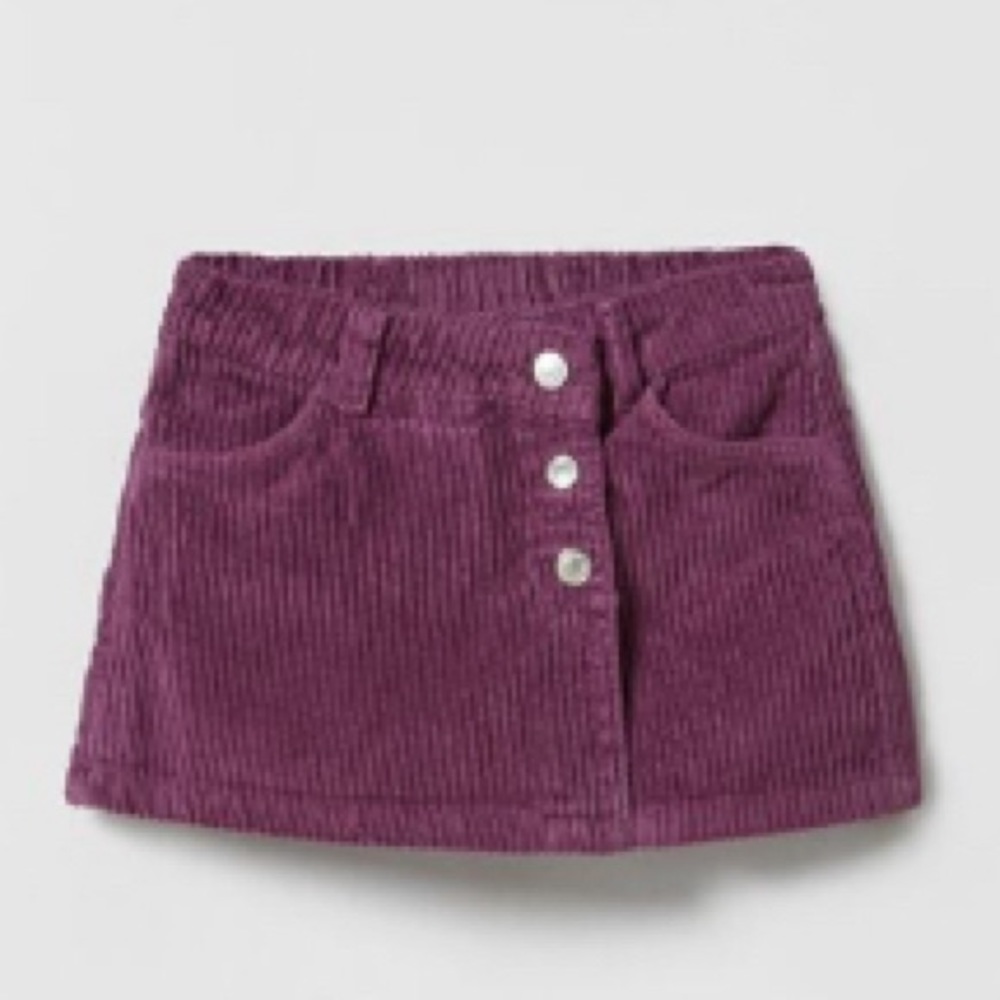 Zara purple girl skort